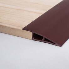 1 Roll 39.37 Inch (1M) Self-Adhesive PVC Transition Strip, Suitable For Wood Flooring, Easy To Install, Durable Threshold Suitable For Doorways, Corridors, Large Rooms - C - View 10