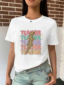 Dam-T-shirts - Vitt - Visa 2