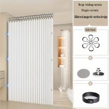 1 Tấm Rèm Lá Nga Gấp Gọn | Rèm Ngăn Cách Chống Gió | Bao gồm Móc Treo và Dây Buộc | Thiết Kế Sợi Polyester Hiện Đại | Thích Hợp Cho Phòng Khách, Phòng Ngủ và Nhà Bếp | Có Nhiều Màu Sắc và Kích Thước | Thiết Kế Dễ Bảo Quản | Rèm Phòng Khách Thanh Lịch | Rèm Ngăn Cách Phòng Ngủ | Thiết Kế Gấp Gọn | Chất Liệu Mềm Mịn (200cm*150cm, 200cm*100cm) - Rèm tắm từ tính - Xem 12