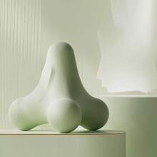 1 quả bóng massage hình tứ giác, dùng để massage chân, vai, cổ, eo, tay, giảm axit lactic, hỗ trợ yoga, tập thể dục, phụ kiện massage thủ công. - Nhiều màu - Xem 7