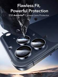 Bộ 3 miếng dán bảo vệ ống kính camera cho iPhone 17 Pro Max/17Pro/16 Pro Max/16 Pro/15 Pro Max/15 Pro/14 Pro Max/14 Pro/13/12/11, miếng dán bảo vệ ống kính riêng biệt siêu bền HD, kính cường lực siêu mỏng, khôi phục chất lượng chụp ảnh ban đầu, các đường cắt chính xác, dễ dàng lắp đặt, phong cách tối giản thời trang, nâng cao vẻ ngoài tổng thể, phụ kiện điện thoại, phù hợp với ốp lưng điện thoại, món quà tuyệt vời cho gia đình và bạn bè. - Màu xanh hải quân - Xem 2