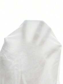 Camiseta Básica de Manga Corta y Corte Ajustado - Blanco - Ver 5