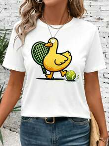 Women T-Shirts - White - View 1
