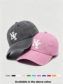 1pc Distressed Washed Soft Crown Trucker Hat, Unisex Baseball Cap For Daily Use And Outdoor Activities Like Hiking, Suitable For Men And Women,Holiday,Festival - Style J - View 16