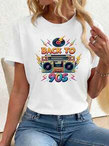 Women T-Shirts - White - View 1