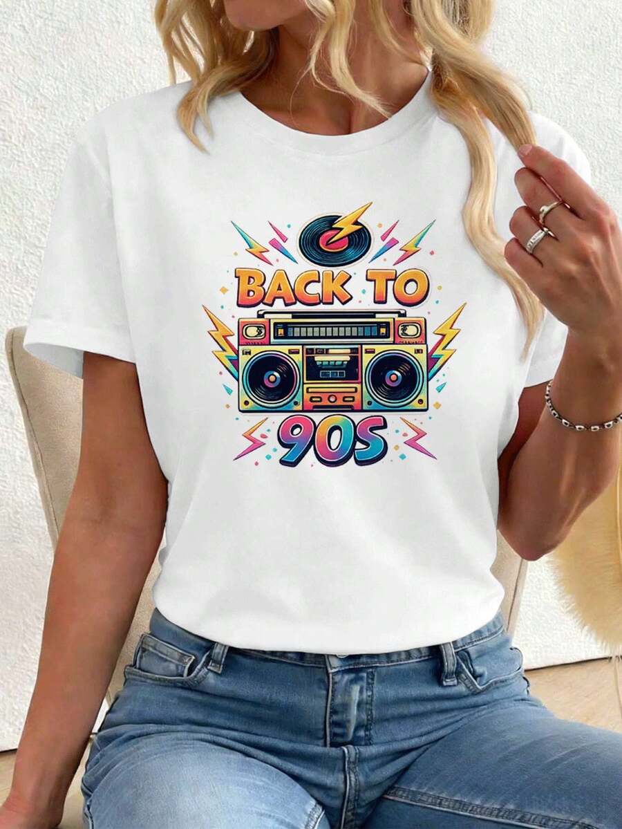 Women T-Shirts - White - View 1