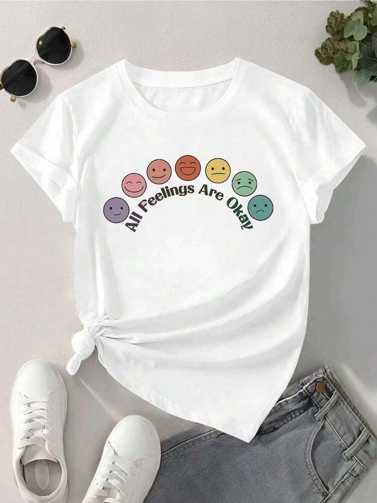 Women T-Shirts - 白色 - 查看 2