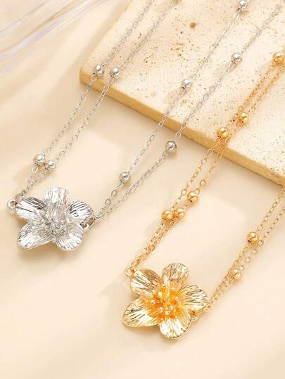 1pc Bohemian Summer Style Floral Shaped Design Waist Chain, Fashion Personalized Gift Suitable For Daily Outfit, Perfect For Party And Special Occasion Holiday Gift, Multifunctional Accessory For Women Casual And Vacation