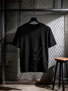 Floral Pregnancy Announcement Grandma Promoted To Nana Again TShirt Casual Short Sleeve ShirtHappy Mother Day Shirt For Mom Best Mom Ever Graphic Tee GiftRelaxed Plus Size T-Shirt - 黑色 - 查看 3