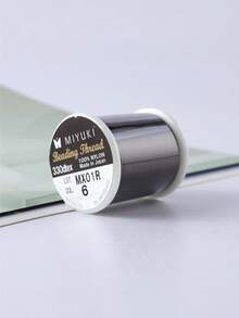 55 thước Anh (khoảng 137 mét) chỉ Nhật Bản, 100% nylon, 330 DTEX, dây thun 0.225mm, thích hợp để tự làm vòng tay. - Tuyến JP - Xem 16