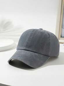 Gorra de béisbol con visera, estilo vintage desgastado y cola de caballo alta, adecuada para protección solar y resistencia UV, versátil para uso diario casual - Multicolor - Ver 4