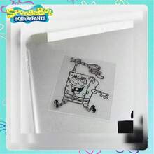 SpongeBob SquarePants 5pcs/Set Metallic Themed Stickers, Waterproof Glossy Paper Material, Suitable For Laptops, Humorous & Fun Design, Easy To Peel And Stick, Suitable For Children's Party Gifts, Easter Party Supplies And Room Decor (Random Styles) - Multicolor - View 8