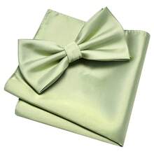 6pcs/1pc White And Green Baby's Breath Groom Boutonniere Set - Handmade Wedding Flowers Suitable For Groom, Groomsmen Boutonnieres For Weddings, Proms, Anniversaries, Homecoming Dances And Country Autumn Occasions - Multicolor - View 6