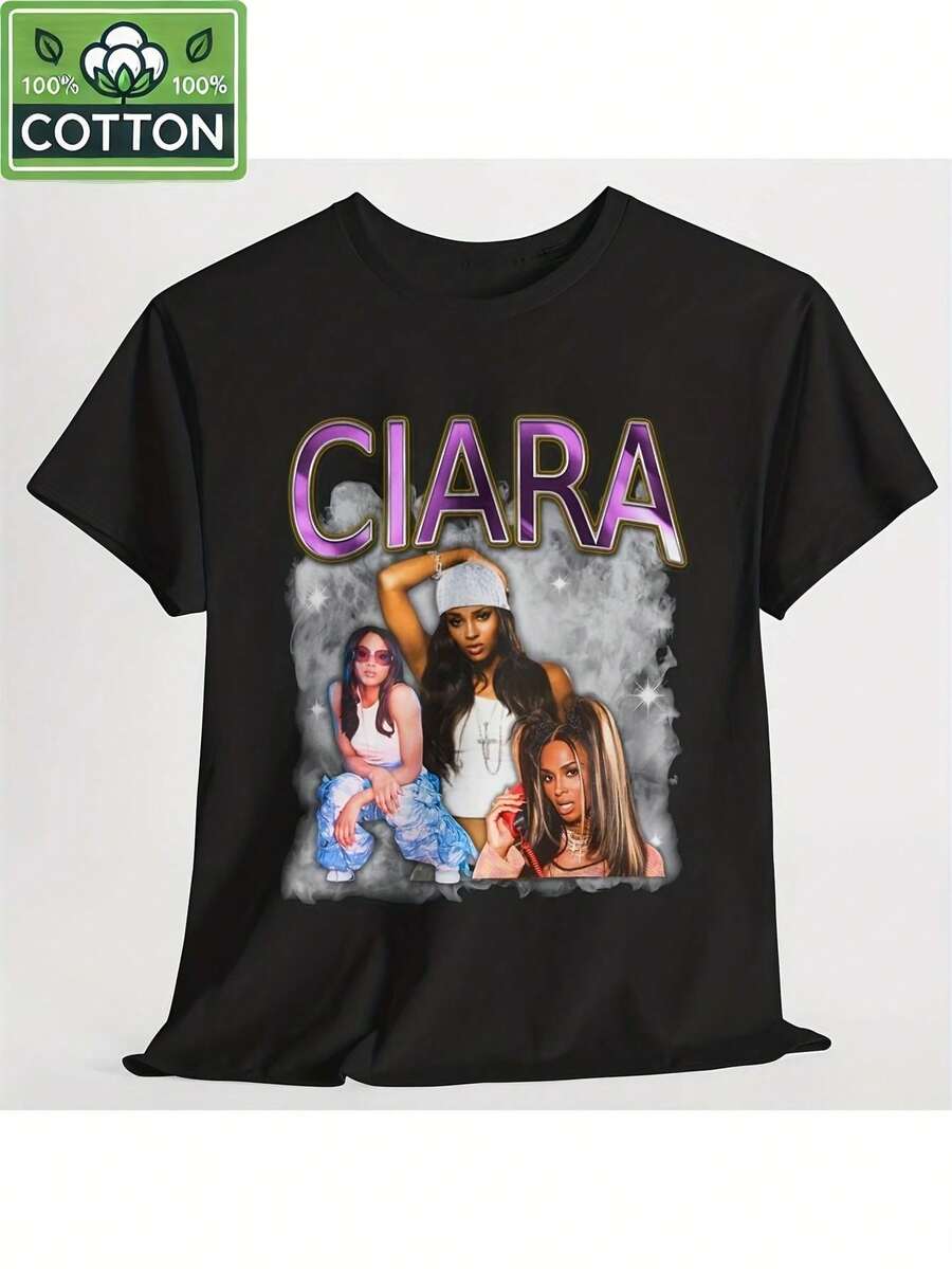 Women T-Shirts - Black - View 1