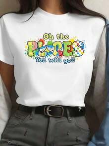 Women T-Shirts - White - View 1