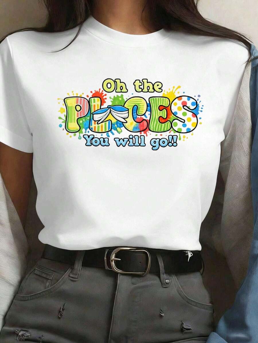 Women T-Shirts - White - View 1