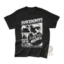 Suicide Boys Exclusive T-Shirt - Unisex Rap Music Graphic Shirt - G59 Tee - Printed Music Poster Gift For Hip Hop Fans - màu đen - Xem 1