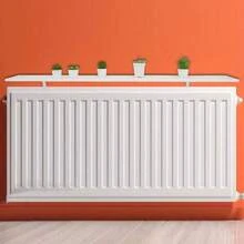 90cm White Radiator Shelves, Including Easy Fit Brackets Shelf Sizes - Variant 1 - View 2