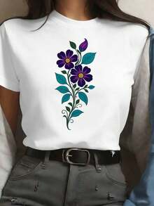 Women T-Shirts - White - View 1