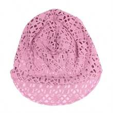 Summer Crochet Mesh Fisherman Hat, Retro Pattern Sun Protection Cap With Ultra Breathable Openwork Design, Streamlined Close-Fit Wearing Structure Brings No Tight Pressure And Comfortable Wrapping Feeling, Lightweight Woven Material Keeps Refreshing And Comfortable Under High Temperature, Multi-Scene Functional Headwear Well Suited For Beach Vacation, Outdoor Gatherings, Travel Sightseeing And Leisure Fishing Activities, Unique Retro Elements Elevate Overall Fashion Taste And Outfit Layering, Portable Foldable Layout Convenient For Travel And Daily Carry, Classic Seasonal Accessory With Both Ornamental And Practical Value, Warm Heartfelt Gift Choice For Ladies And Mother'S Day Blessing Moments - 粉色 - 查看 6