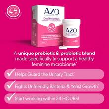 AZO Dual Protection, Urinary + Vaginal Support, Prebiotics And Probiotics For Women, Starts Working Within 24 Hours, Non-GMO, 30 Count - 30 cái (Gói 1) - Xem 3