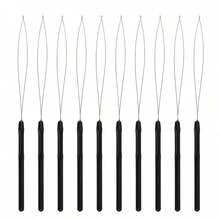Bộ 6-100 kim, móc và hạt cườm dùng để nối tóc. - Xem 14