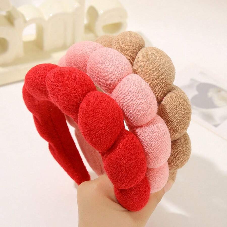 1 chiếc băng đô cài tóc hình đám mây tối giản dành cho nữ - Nhiều màu - Xem 1