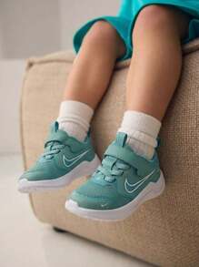 Nike Cosmic Runner Kids' Sneakers Cannon / Denim Turquoise / White / Sail HM4401 - cannon/sail-denim turq-white - View 1