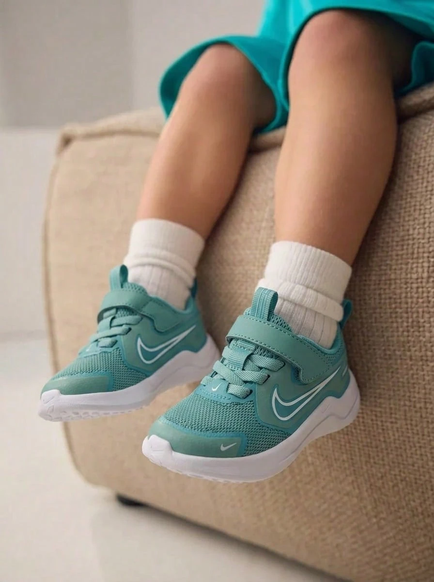 Nike Cosmic Runner Kids' Sneakers Cannon / Denim Turquoise / White / Sail HM4401 - cannon/sail-denim turq-white - View 1