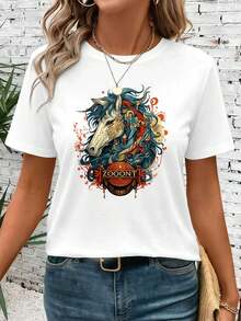 Women T-Shirts - White - View 1