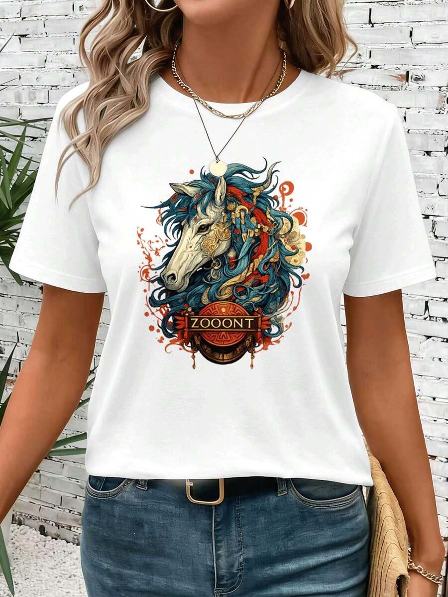 Women T-Shirts - White - View 1