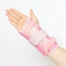Breathable Mesh Thumb Tendon Sheath Sports Wrist Support Brace With Adjustable Compression - Multicolor - View 4