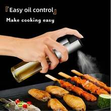Glass Oil Sprayer For Cooking - Mini Olive Oil Sprayer For Salads, Grilling, Kitchen, Baking, Hand Wash Only - Perfect For Home Kitchens, Moms, Chefs - Round Holiday-Themed Kitchen Accessory, Grilling Tool - Multicolor - View 3
