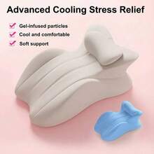 Prone Pillow Memory Foam Body Pillow, Ergonomic Wedge Pillow For Bed Pillows & Sofa, Comfortable Reading Pillow For Prone Lying, Sitting Support & Leg Elevation, Removable & Easy-Care Cover - 黑色 - 查看 6