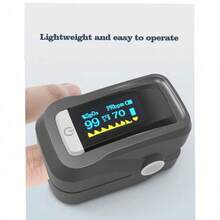 Fingertip Pulse Oximeter - Device For Measuring Blood Oxygen Saturation And Pulse Rate - Multicolor - View 10