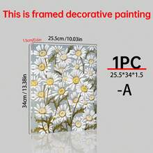 1/9pcs Vintage Dark Academia Canvas Wall Art Posters For Room Home Decor Room Decor Aesthetic Room Decoration Stuff,Optional Frame Room Decor Wall Decor Floral Still Life & Swan Oil Painting Prints, Moody Botanical Gallery Decor For Living Room - Multicolor - View 17
