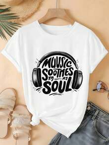 Women T-Shirts - White - View 2