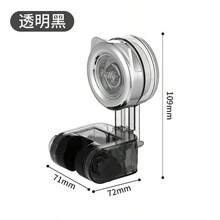 Cat Ear Shaped Suction Cup Shower Head Holder, Rotatable And Tightening Design, Adjustable Angle, Multi-Color Options, ABS Wear-Resistant Material, Bathroom Shower Bracket, Practical Home Bathroom Accessory - Suction Cup Shower Head Holder - View 7
