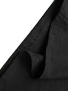 Trajes Casuales para Mujer, Imprescindibles para la Moda de , Conjunto con Estampado de Libélulas de Estilo Artístico Veraniego, Atuendo Casual que Estiliza y Favorece la Figura, Ropa de Mujer - Negro - Ver 3