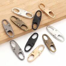 5pcs Zinc Alloy Detachable Zipper Pulls, Spring Omega Zipper Sliders, DIY Handbag Zipper Repair Accessories, Clothing/Shoe Modification Replacement Parts - Zipper Head - View 6