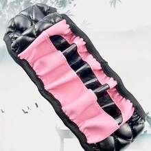 Bọc vô lăng bằng sợi carbon pha lê thêu 3D - 1 chiếc, phù hợp với mọi kích thước vô lăng từ 14.5-15 inch - Dành cho cả nam và nữ - Nhiều màu - Xem 5
