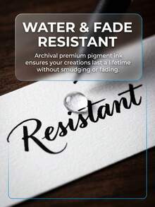 Bộ 4 bút thư pháp có thể nạp mực, 4 ngòi từ siêu mảnh đến lớn, mực đen, dùng để viết chữ Hán, vẽ tranh và ký tên. - 4 cái - Xem 6