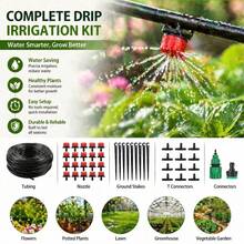 1/4" Adjustable Micro Drip Irrigation System Sprinkler Head, 4/7mm Anti-Clogging Dripper, Red Gardening Supplies (1/4" Drip Irrigation Components) - Automatic Irrigation Kit - View 10