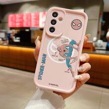 Miniso 1pcs Marvel Spider-Man Suit Blueprint Technical Schematic Design Phone Case Suitable For Samsung Galaxy S26 Ultra/S26 Plus/S26/S25 Ultra/S25 Plus/S25/Galaxy S24 Ultra/S24 Plus/S24/S24 FE/S23 Ultra/S23 FE/S22Ultra/S22 Plus/S22/S21 Ultra/S21 Plus/S21/S21 FE/A13/A14/A15/A16/A17/A33/A34/A35/A36/A52/A53/A54/Galaxy Note20Ultra/Galaxy Note20 Galaxy S25 Case Galaxy S25 Case Galaxy S25 Ultra Case Plus Stocking Stuffers The Girlfriend - 咖啡棕 - 查看 5