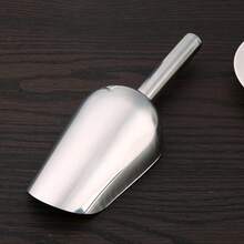Large Capacity Stainless Steel Pet Food Scoop, Durable Dog Feeding Shovel, Cat Food Spoon, Multi-Functional Pet Food Dispensing Scoop - Multicolor - View 4