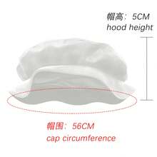 Cosplay Clothing - 260401 Medieval Men's Hat 5 White - View 1