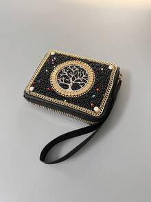 Ví đựng thẻ đa năng phong cách Bohemian bán chạy nhất với họa tiết cây tiền, mắt, công, lá, hộp đựng thẻ dung lượng lớn, ý tưởng quà tặng sáng tạo cho bản thân hoặc bạn bè, quà tặng giáo viên, quà sinh nhật. - Nhiều màu - Xem 15