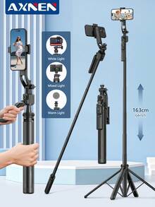 AXNEN Gậy selfie thích hợp cho du lịch nghỉ dưỡng, tiện lợi mang theo. - Xem 1