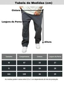 Men's Oversized Baggy Straight Leg Sweatpants With Fleece Lining - 灰色 - 查看 4