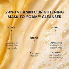 Innisfree Vitamin C Brightening Mask-To-Foam Cleanser 120g - Korean Facial Cleanser, Deep Cleansing Foam, Smooth Skin Care Cleanser, Gentle Daily Face Wash, Pore Cleansing Care - 120g - Xem 4